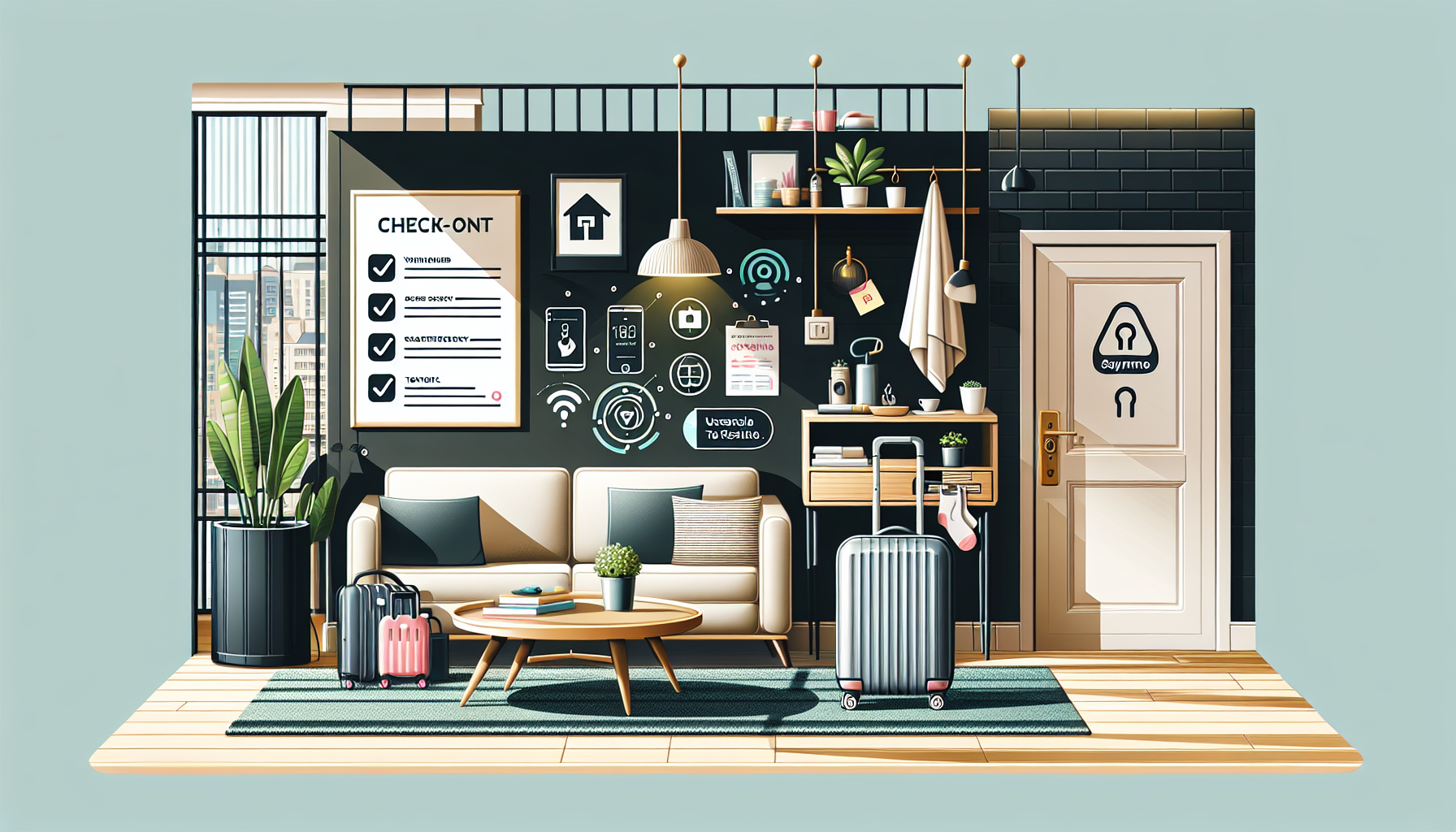 découvrez le processus de check-in et check-out pour les locations airbnb et apprenez comment cela fonctionne pour faciliter votre séjour.
