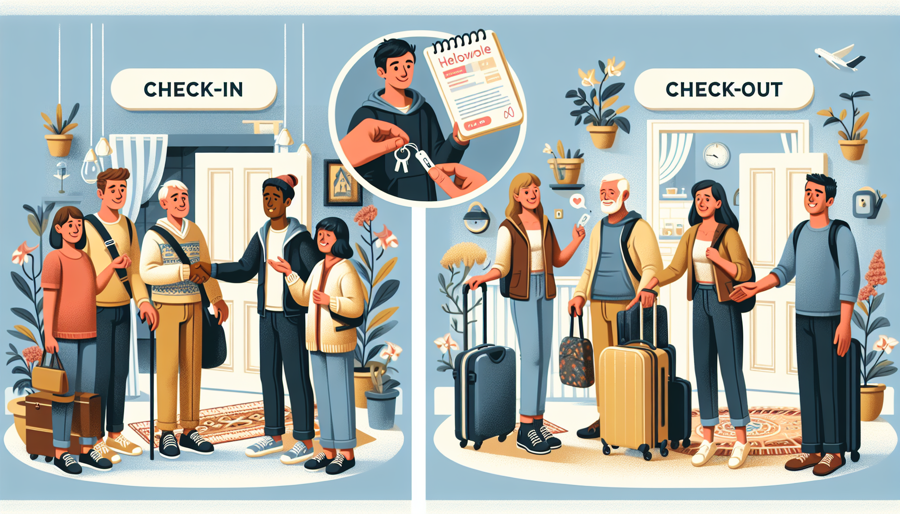 découvrez le processus de check-in et check-out pour les locations airbnb et apprenez comment ils fonctionnent.